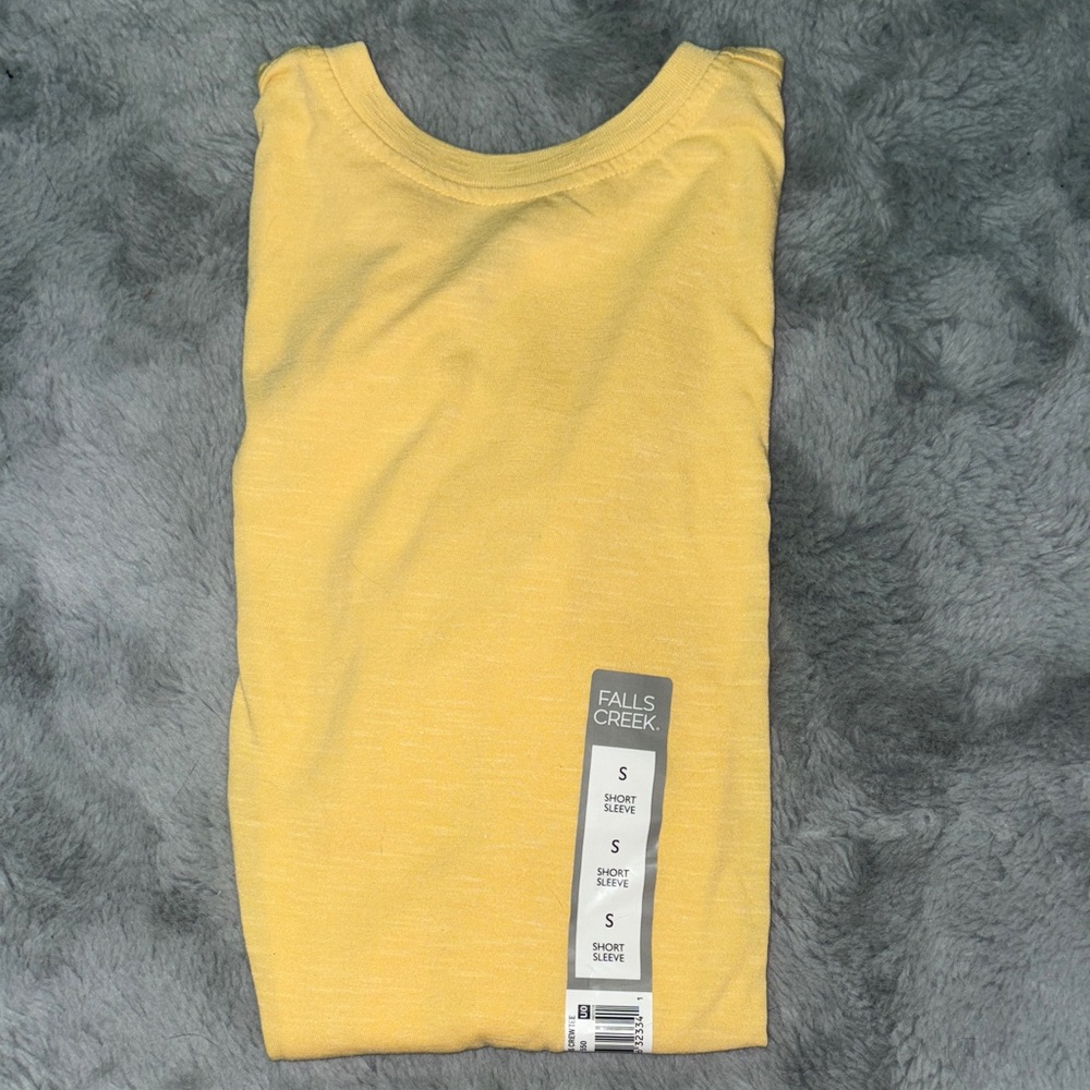Falls Creek Sunny Yellow Tee